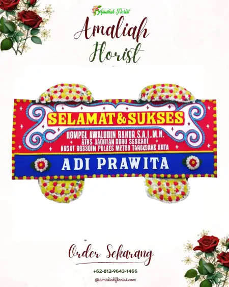 Papan Bunga Ucapan Selamat Sidodowo
